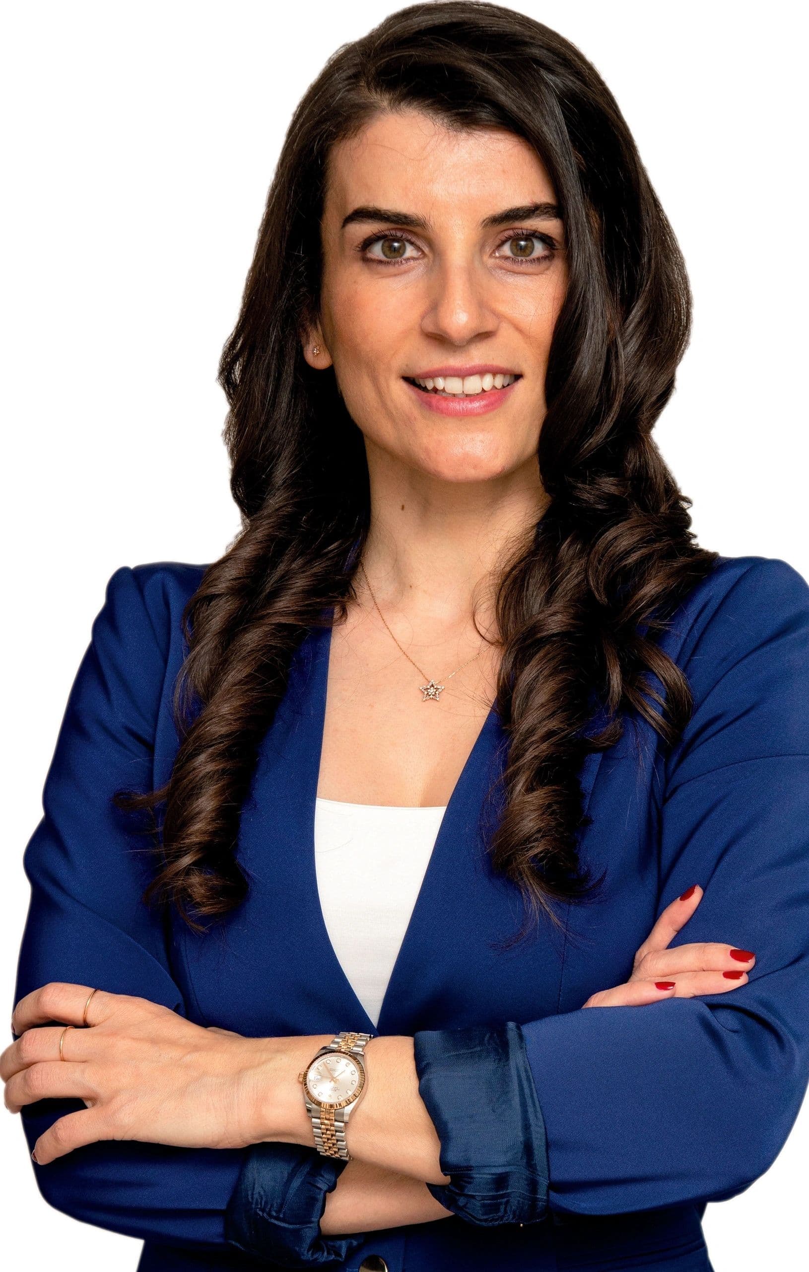 Editorial portrait of Yasemin Kenaroğlu
